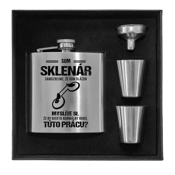 Ploskačka v krabičke Samozrejme, že som blázon - sklenár