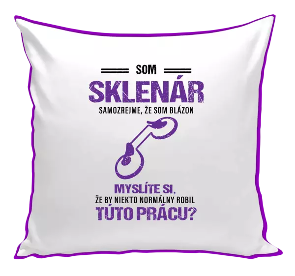 Vankúš Samozrejme, že som blázon - sklenár