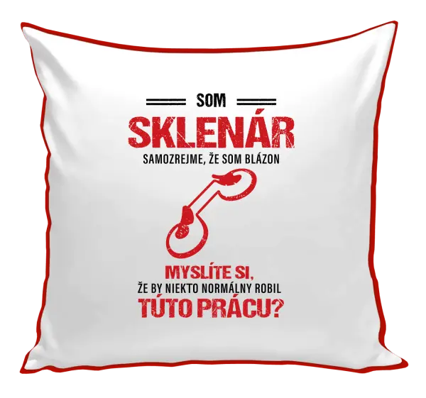 Vankúš Samozrejme, že som blázon - sklenár