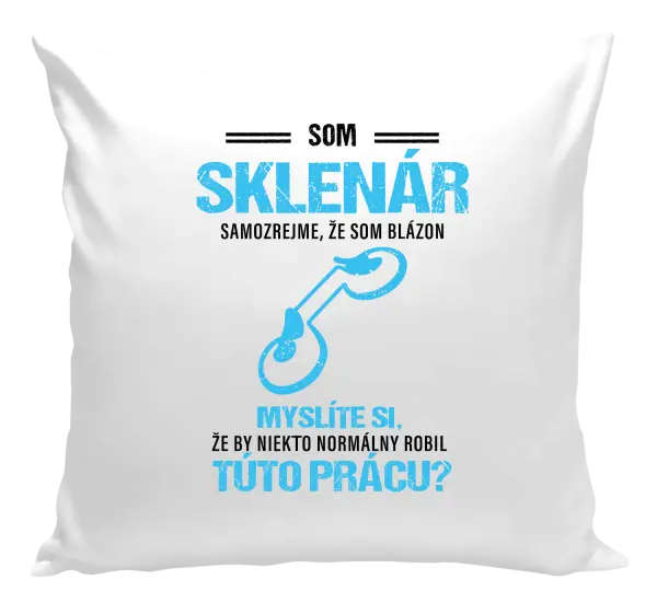 Vankúš Samozrejme, že som blázon - sklenár