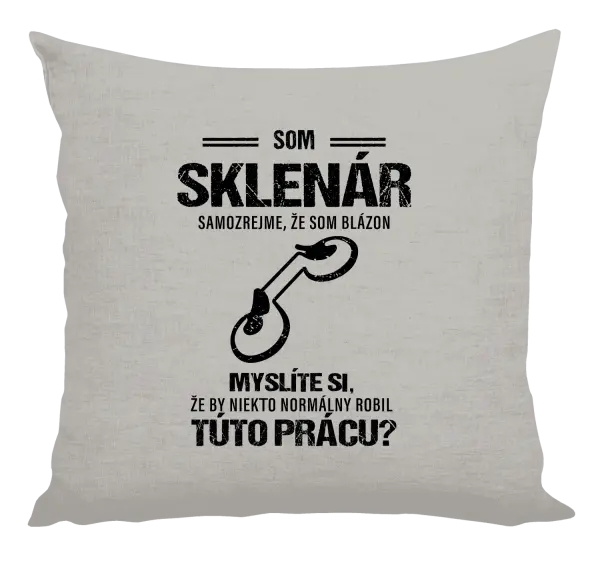 Vankúš Samozrejme, že som blázon - sklenár