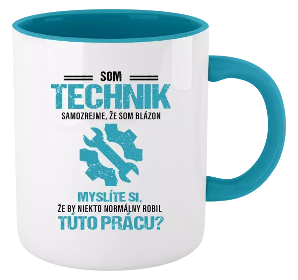 Hrnček  Samozrejme, že som blázon - technik