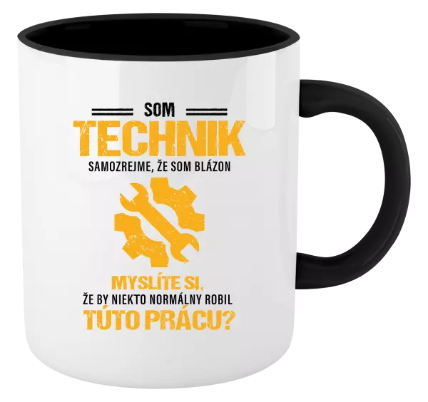 Hrnček  Samozrejme, že som blázon - technik