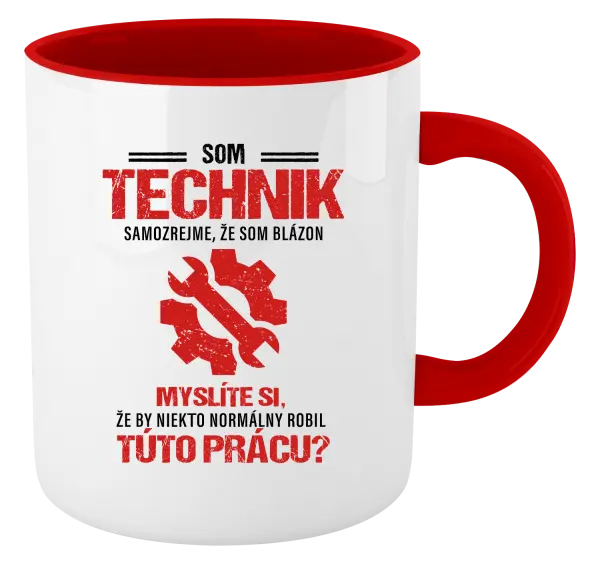 Hrnček  Samozrejme, že som blázon - technik