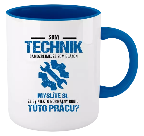 Hrnček  Samozrejme, že som blázon - technik