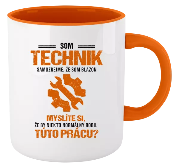 Hrnček  Samozrejme, že som blázon - technik