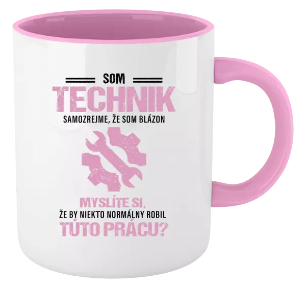 Hrnček  Samozrejme, že som blázon - technik