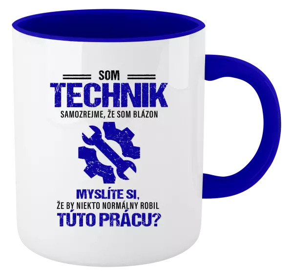 Hrnček  Samozrejme, že som blázon - technik