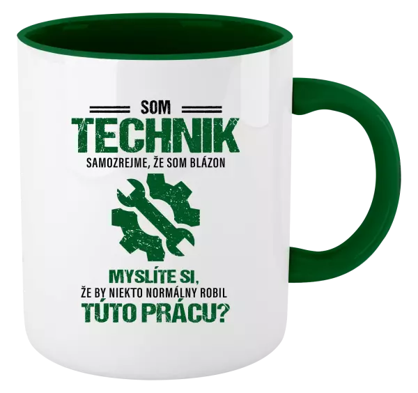 Hrnček  Samozrejme, že som blázon - technik