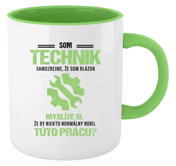 Hrnček  Samozrejme, že som blázon - technik