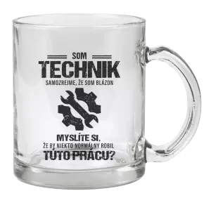 Hrnček Samozrejme, že som blázon - technik