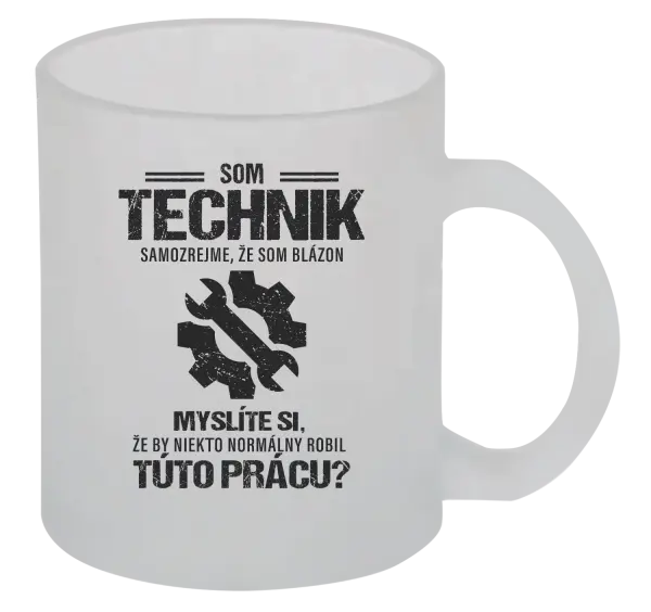 Hrnček Samozrejme, že som blázon - technik