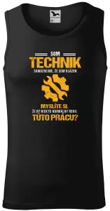 Pánske tielko Samozrejme, že som blázon - technik