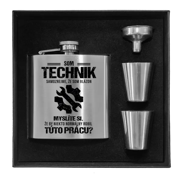 Ploskačka v krabičke Samozrejme, že som blázon - technik