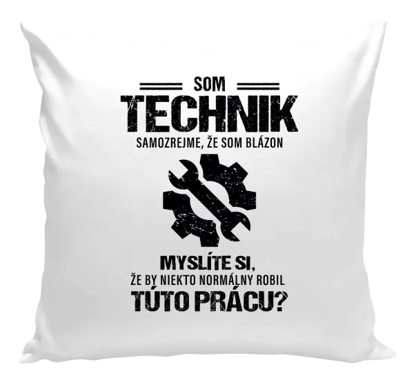 Vankúš Samozrejme, že som blázon - technik