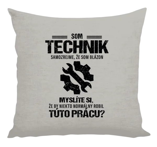 Vankúš Samozrejme, že som blázon - technik