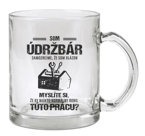 Hrnček Samozrejme, že som blázon - údržbár