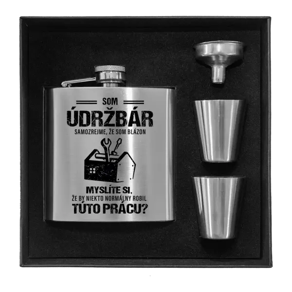 Ploskačka v krabičke Samozrejme, že som blázon - údržbár