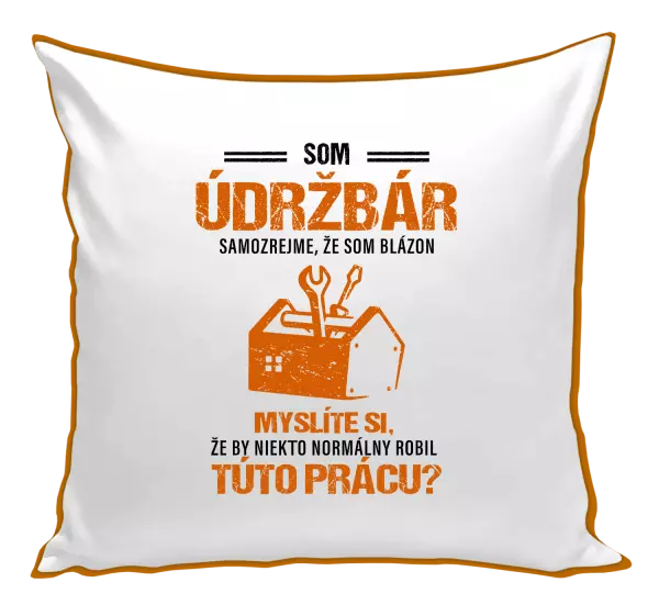 Vankúš Samozrejme, že som blázon - údržbár