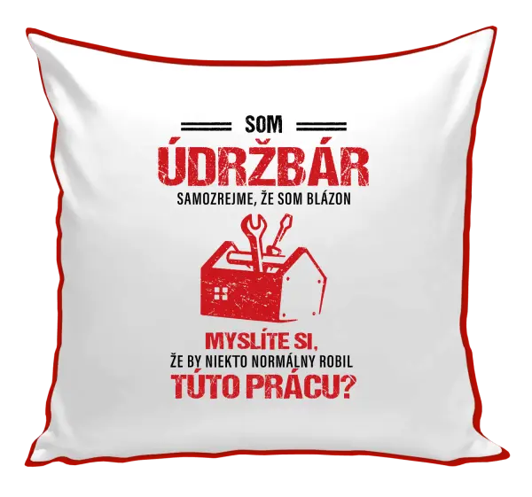 Vankúš Samozrejme, že som blázon - údržbár
