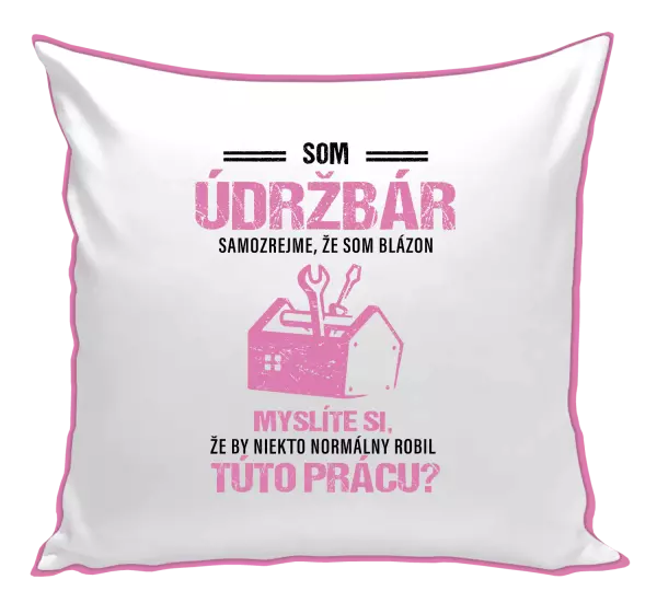Vankúš Samozrejme, že som blázon - údržbár