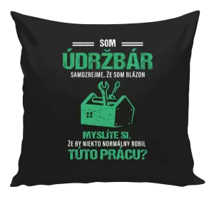 Vankúš Samozrejme, že som blázon - údržbár