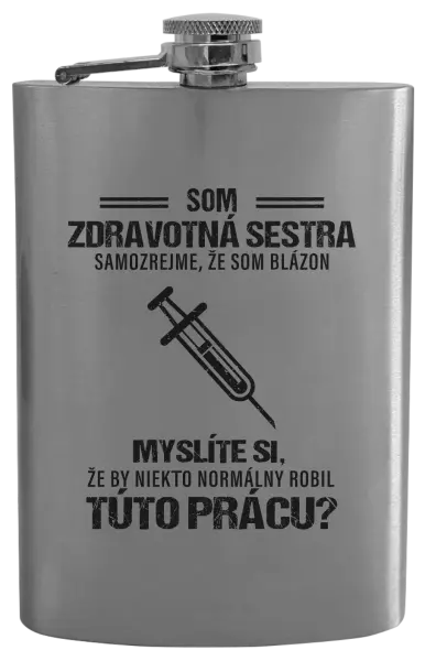 Ploskačka Samozrejme, že som blázon - zdravotná sestra