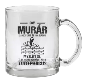 Hrnček Samozrejme, že som blázon - murár