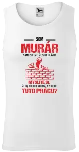 Pánske tielko Samozrejme, že som blázon - murár