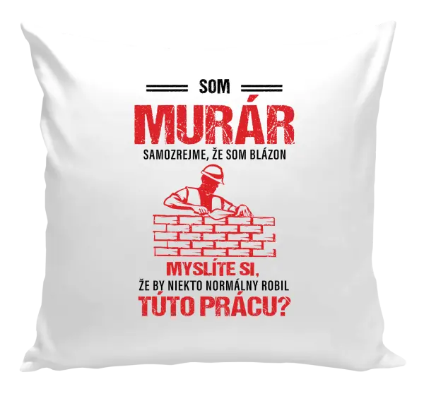 Vankúš Samozrejme, že som blázon - murár