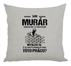 Vankúš Samozrejme, že som blázon - murár