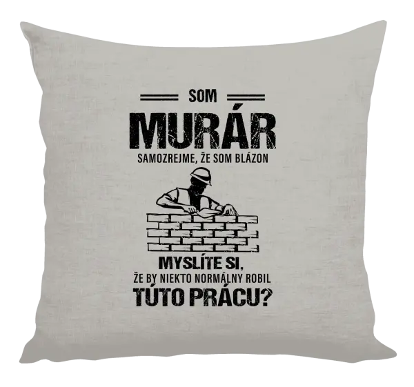 Vankúš Samozrejme, že som blázon - murár