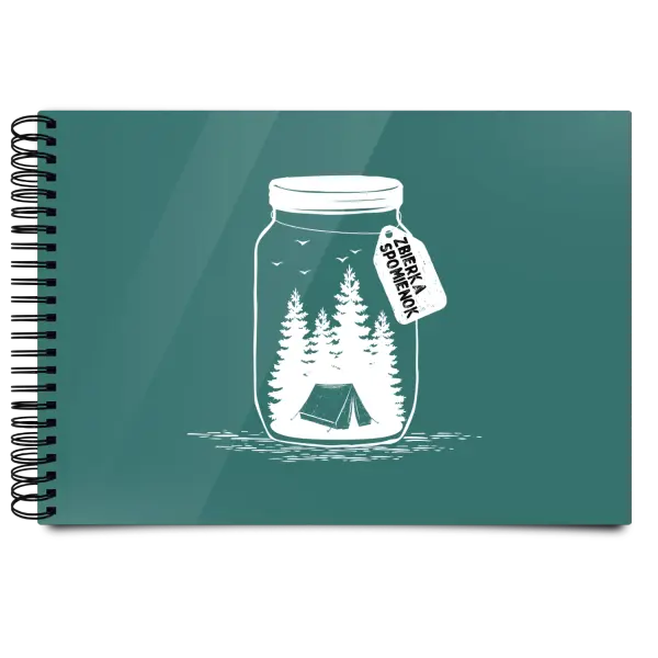 Plexi album s krúžkovou väzbou Zbierka spomienok