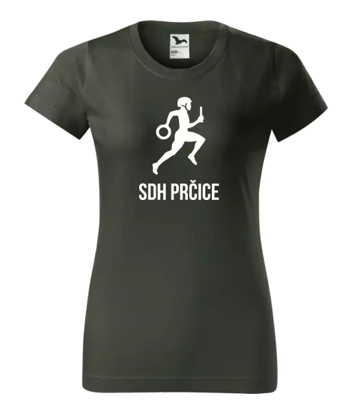 Dámske tričko SDH s vlastným názvom oddiela 