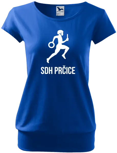 Dámske tričko SDH s vlastným názvom oddiela 