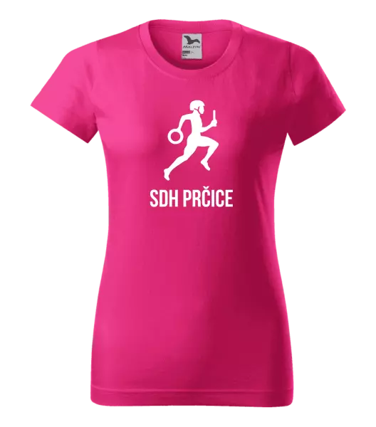 Dámske tričko SDH s vlastným názvom oddiela 