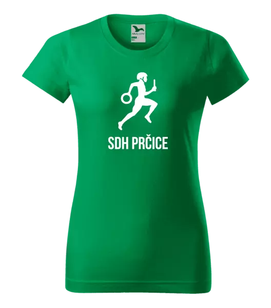 Dámske tričko SDH s vlastným názvom oddiela 