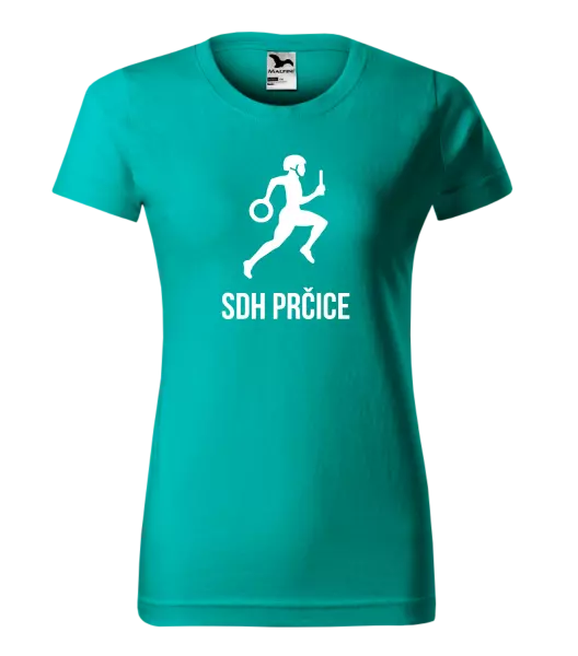 Dámske tričko SDH s vlastným názvom oddiela 