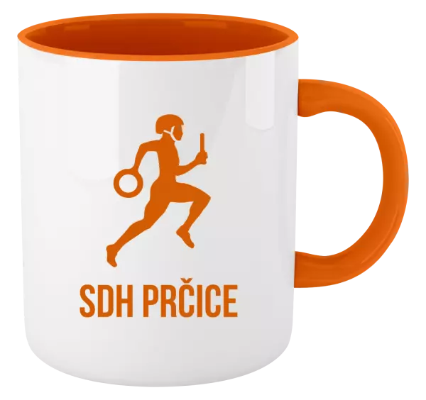 Hrnček  SDH s vlastným názvom oddiela 