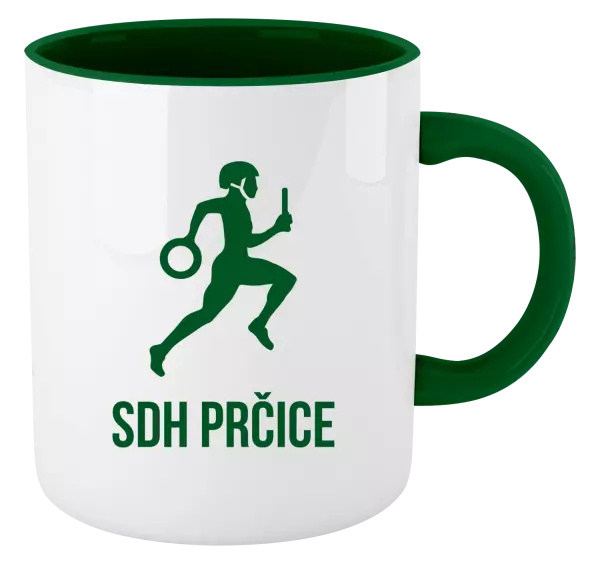 Hrnček  SDH s vlastným názvom oddiela 