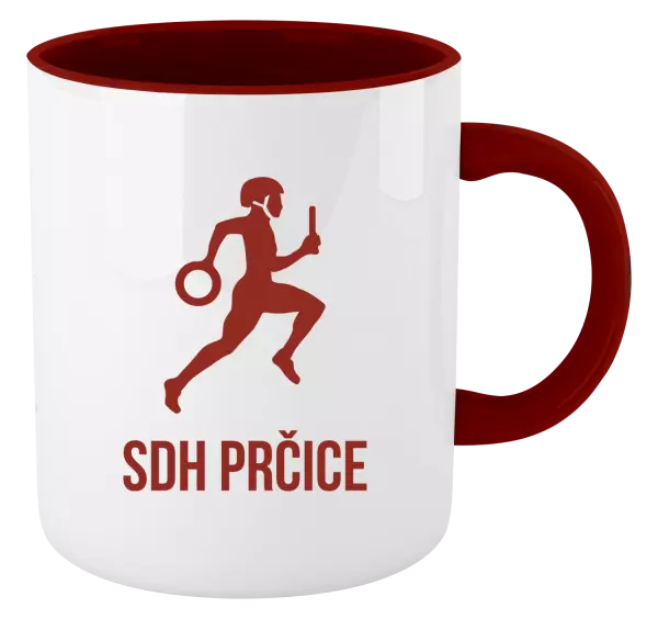 Hrnček  SDH s vlastným názvom oddiela 