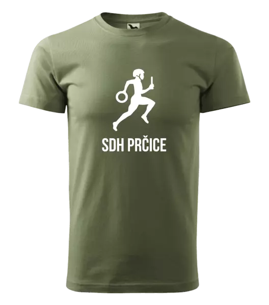Pánske tričko SDH s vlastným názvom oddiela 