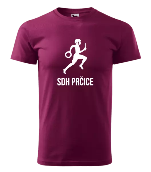 Pánske tričko SDH s vlastným názvom oddiela 