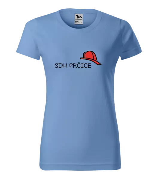 Dámske tričko SDH s vlastným názvom zboru