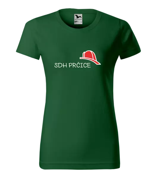 Dámske tričko SDH s vlastným názvom zboru