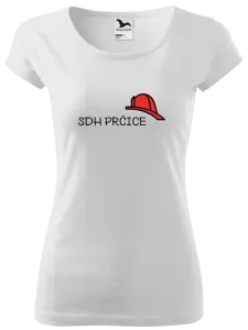 Dámske tričko SDH s vlastným názvom zboru