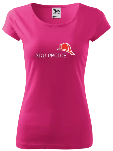 Dámske tričko SDH s vlastným názvom zboru