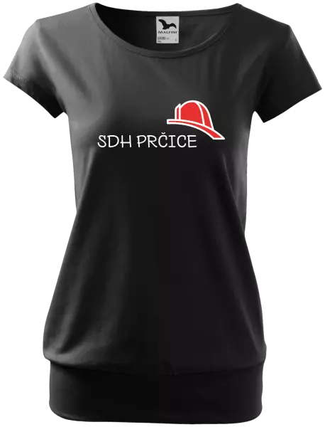 Dámske tričko SDH s vlastným názvom zboru