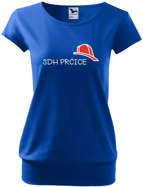 Dámske tričko SDH s vlastným názvom zboru