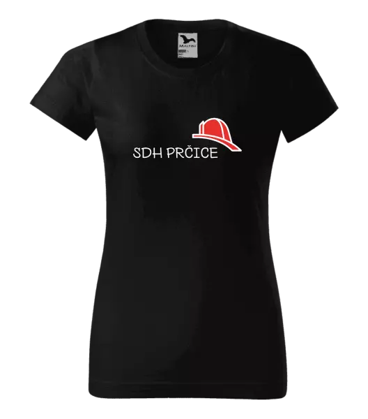 Dámske tričko SDH s vlastným názvom zboru